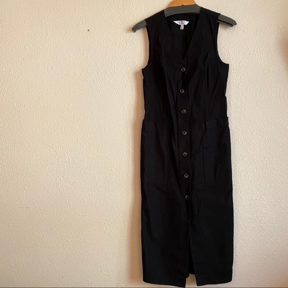 & Other Stories Black Sleeveless Dress size 2